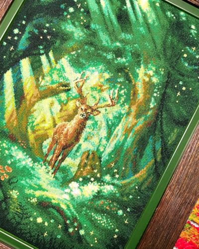 RIOLIS 2116 Forest Spirit Counted Cross Stitch Kit 11.75 x 15.75 in - style: Forest Spirit 2116