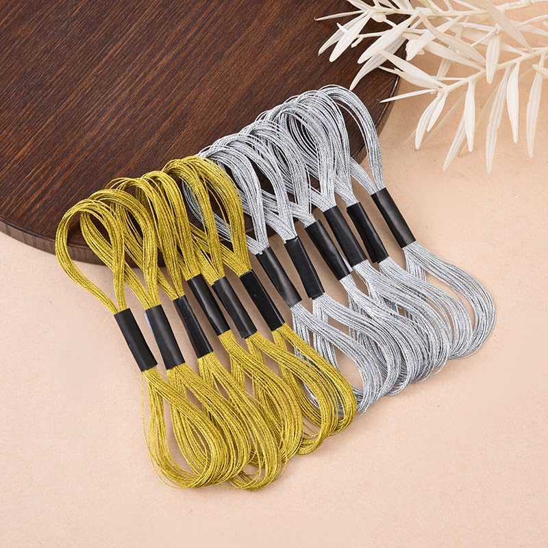 156 Embroidery Floss | Rainbow Thread for Embroidery, Cross Stitch Thread, Crafting Arts Embroidery Strings Bulk, Metallic Embroidery Floss