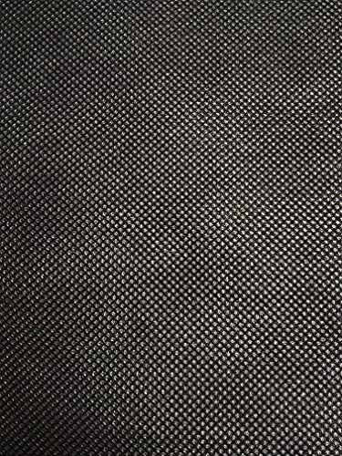 Cambric Mesh Dust Cover Black Fabric for Underside Repair Furniture Upholstery DIY Crafting / 40" Wide/Sold By The Yard (Black, 40" x 108" (3yards)) - size: 40" x 108" (3yards)