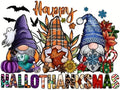 DYAIANGMU Gnome Stamped Cross Stitch Kit for Adults 15.7x11.8 inches - color: Y087