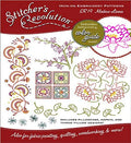 Stitcher's Revolution Iron-On Transfer Pattern for Embroidery, Modern Linens