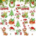 Realspring 20 Pcs Christmas Diamond Art Ornaments 5d Lime Green and Red - style: Novelty