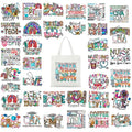 Health Autumn Iron on Transfers Heat Transfer Viny 36pcs - color: Bohemian-12