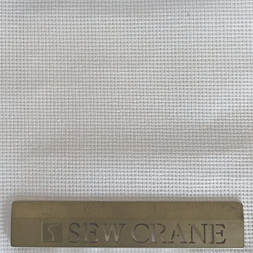 10 Count Double Mesh Needlepoint Canvas Tapestry Base Fabric, W29 x L39 - size: W29″ x L39″