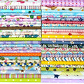 50pcs 8" x 8" Fabric Squares 100% Cotton Fabric Bundles Quilting Craft Supplies Floral Precut Squares Patchwork for Sewing DIY Quilt Patchwork - size: 8x8 Inches