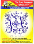 Frog Tea Towels Aunt Martha's Hot Iron Embroidery Transfer