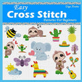 Easy Cross Stitch Patterns For Beginners: Cute Little Motifs