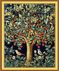 Foxnyart Stamped Cross Stitch Kits Full Range of Embroidery Needlework Starter Kits for Beginners Adults 11CT Embroidery Patterns Art Crafts DIY Needlepoint Kit-Little Bird Tree of Life 16x20 inchs - color: DIYcolor21