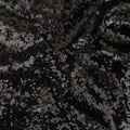 Valentina Textile Inc Sequin Fabric Glitter Embroidery Fabric by The Yard Material for DIY Sewing Curtain Backdrop Tablecloth Table Linen Runner Clothes (1 Yard, Black) - color: Black, size: 1 YARD
