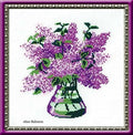 RIOLIS 603 Bunch of Lilacs Counted Cross Stitch Kit 7.75 x 7.75 in