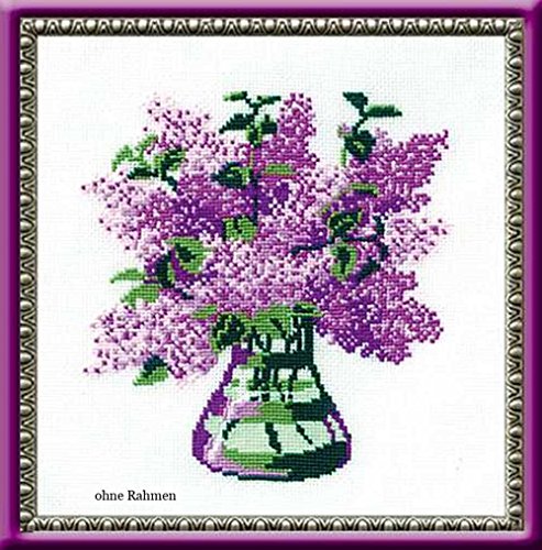 RIOLIS 603 Bunch of Lilacs Counted Cross Stitch Kit 7.75 x 7.75 in