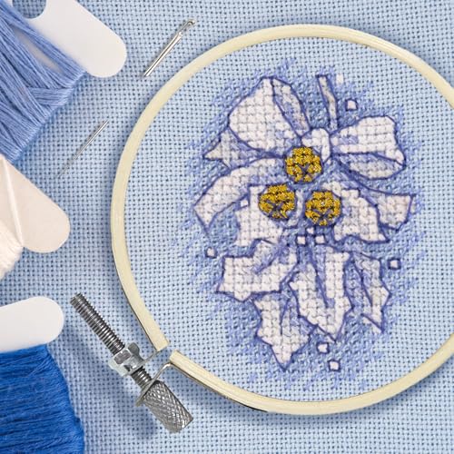 3 Inch 12Pcs Mini Embroidery Hoops, Small Round Hoop Rings, for Cross Stitch - style: 3IN/8CM