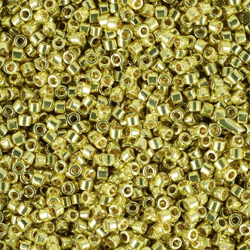 Miyuki Delica Seed Beads - color: DB1835 - Duracoat Galvanized Zest