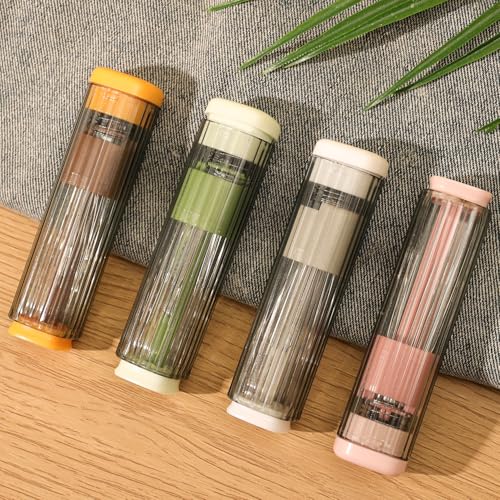 1 Set Pop-up Magnetic Sewing Needle Storage Boxes Portable Embroidery Needle Case DIY Handicrafts Sewing Tool Accessories (Gray) - color: Gray