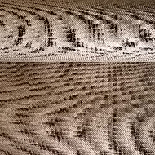 25 Count Evenweave Embroidery Fabric Cross Stitch Cloth, Deep Khaki, W59″ x L20″ - color: Deep Khaki, size: W59″ x L20″