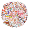 J.CARP 50PCS Boho Positive Iron on Patches, Bohemian Inspirational Embroidered Patches, Retro Hippie Style Sew on/Iron-on Patch for Clothing, Hats, Backpacks, Jackets, and Bags. - color: Boho Patches 50PCS