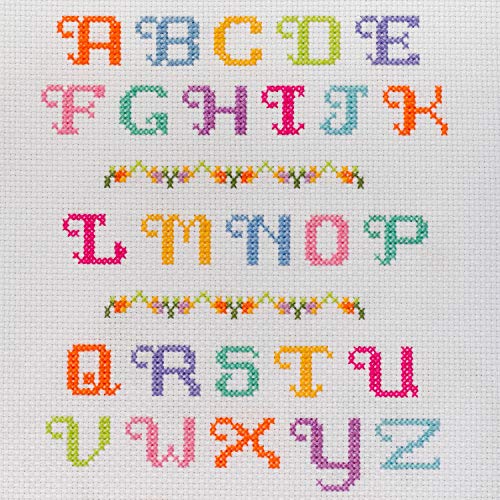 Aida Cloth 14 Count Cross Stitch Fabric,19×28inch (14CT, Off White) - color: Off White, size: 14CT