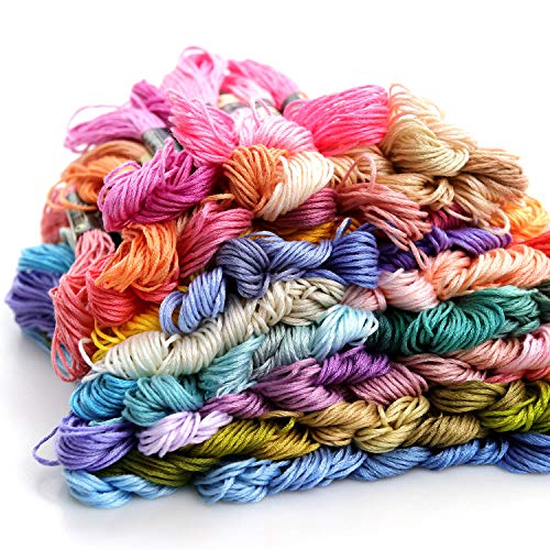 LOVIMAG Embroidery Thread 360pcs Friendship Bracelet String Floss Kit Yarn - style: 360p Colors