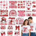 22 Sheets Valentine's Day Iron on Transfers for T-Shirts - style: Valentine