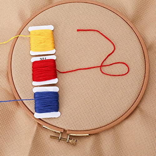 Aida Cloth 14 Count Cross Stitch Fabric,19×28inch (14CT, Khaki) - color: Khaki, size: 14CT