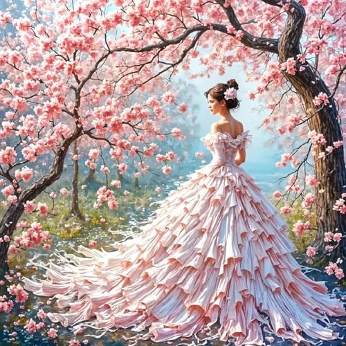 Stamped Cross Stitch Kits for Adults，Flower 11CT Needlepoint Counted Cross Stitch Kits for Beginner，Printed Dimensions - Embroidery Kit Adult 14×14 Inch - color: SZX-371-2