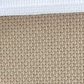 19" x 28" 14CT Counted Cotton Aida Cloth Cross Stitch Fabric (Khaki) - color: Khaki