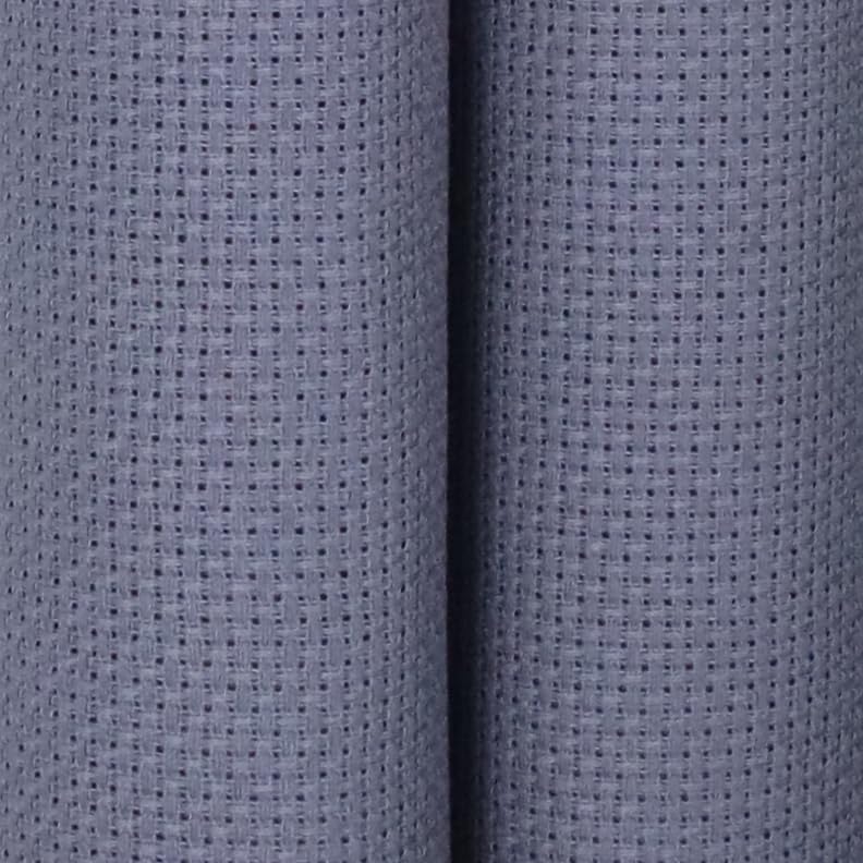 KCS 2 pc of 15" x 18"(38cmx45cm) Counted Cross Stitch Cotton Aida Cloth Needlework Fabric Box (Light Steel Grey, 16CT) - color: Light Steel Grey, size: 16CT