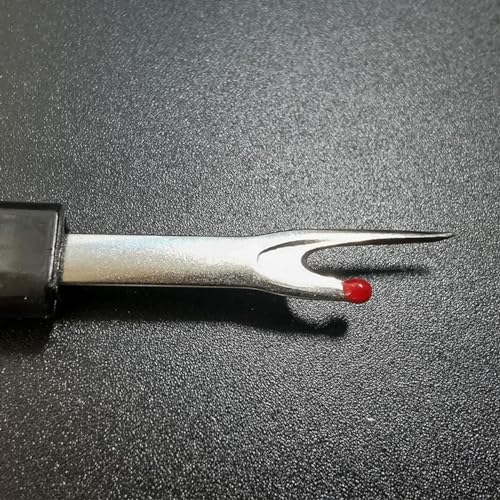 Black Thread Remover,Seam Remover Set Stitch Unpicker Handy Stitch Opener Stitch Unpicker Removing Threads Removal Tool Deft and Fashion Seam Rippers