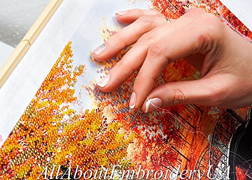 Needlepoint Embroidery Tapestry Scroll Frame Made of Organic Beech, Wooden Cross Stitch Frame, Needlepoint Holder, Stitching Frame (7.8" х 9.4") - size: 7.8" х 9.4"
