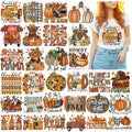 Yuntau 30 Pcs Western Fall Iron on Transfers Patches, DTF Vinyl Decal - style: Western Fall