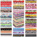 Tatuo 150 Pcs 4 × 4 Inch Cotton Fabric Squares Bundle Quilting - style: Pastoral Floral