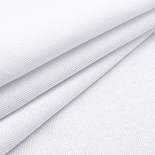 Caydo 60 by 39-Inch 18 Count Classic Reserve Aida Cloth - color: White, size: 18 Count