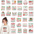 30 Pcs Santa Claus Funny Christmas DTF Transfers Ready to Press - style: Funny Christmas