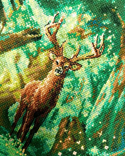 RIOLIS 2116 Forest Spirit Counted Cross Stitch Kit 11.75 x 15.75 in - style: Forest Spirit 2116