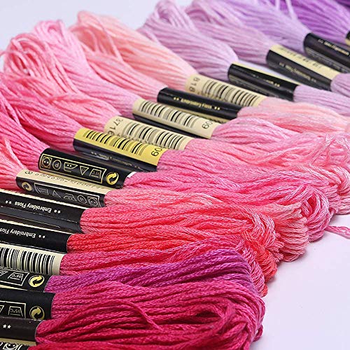 LOVIMAG Embroidery Thread 140pcs Friendship Bracelet String Floss Kit Yarn - style: 140pcs
