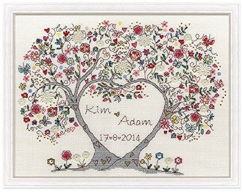 Bothy Threads Cross Stitch Kit - Love Blossoms
