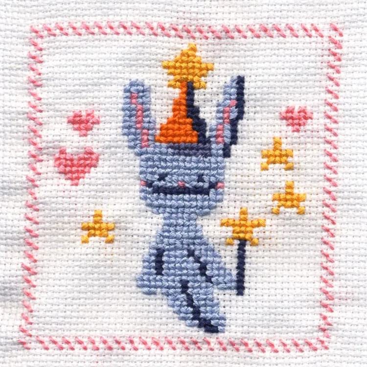 Aida Cloth 16 Count Cross Stitch Fabric,12 by 60inch(16CT,White) - color: White, size: 16CT