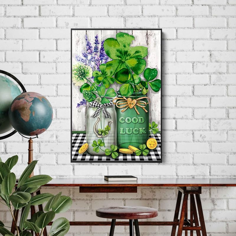 St.Patrick's Day Counted Cross Stitch Kits for Adults,Stamped Crossstitch - color: J156