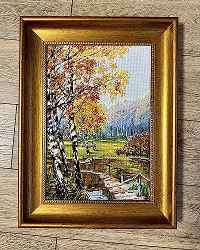 RIOLIS 1134 Birches Counted Cross Stitch Kit 10.24 x 14.96 in