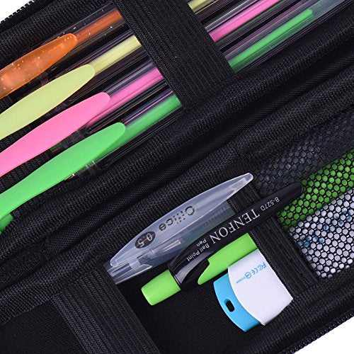 KUUQA EVA Organizer Case for Fountain Pens, Stylus Pens, Electronic Accessories, Travel Storage Case