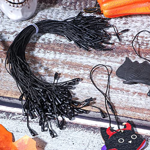 Shappy 400 Pcs Christmas Ornament Hooks Hangers, Black, 400 Pieces - color: Black