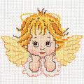 Povitrulya Embroidery Kit for Babies with Pattern “Dreaming Angel” - color: Angel