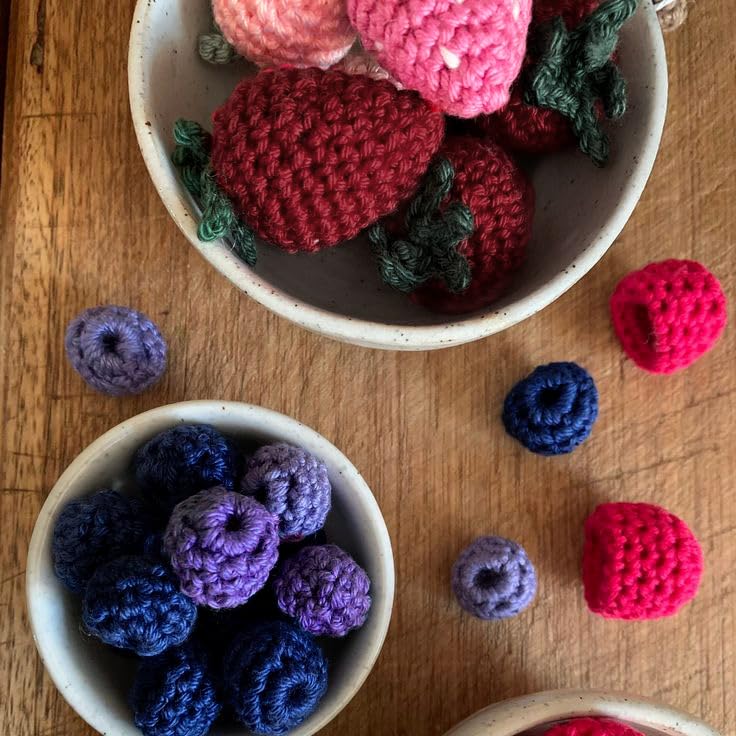 KGS Crochet Thread Cotton Yarn Balls | Size 8 | 10 Balls | 10 Grams Each Ball | Total 100 Grams of Pearl Cotton Thread for Crocheting, Hardanger, Needlepoint Hand Embroidery (Berry Bliss) - color: Berry Bliss