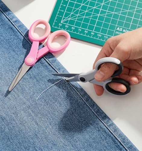 3 Pack Small Embroidery Scissors, Sharp Stainless Steel Thread Sewing Snips