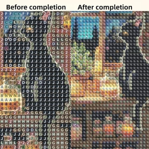 Halloween Diamond Painting Kits for Adults Beginners,House Diamond Art Kits - color: KM1165-1