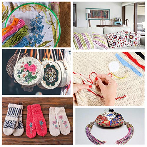 LOVIMAG Embroidery Thread 360pcs Friendship Bracelet String Floss Kit Yarn - style: 360p Colors