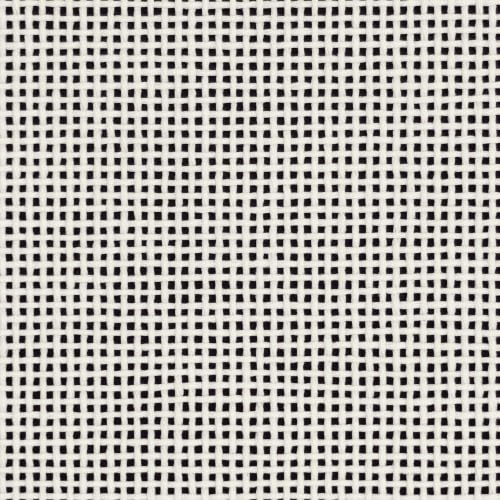 Howie’s Needlepoint Canvas, 18 Mesh Blank White 18"x20" Orange Line Blank Mono Canvas (20"x18") - color: 18in X 20in