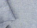 100% Linen Fabric – Checks & Plaids, Lightweight, Soft Pre-Washed – 51-52” Wide – Perfect for Sewing, Quilting, Apparel & Home Projects (3 Yard pre Cut, Mini Gingham Blue 7340) - size: 3 yard pre cut