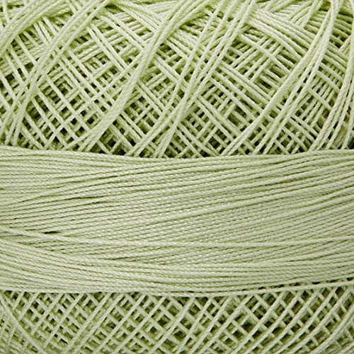Lizbeth Size 80 HH80681 HH80 Cotton Thread 184 Yds 10G, Pistachio Green Lt. - color: Pistachio Green Lt.