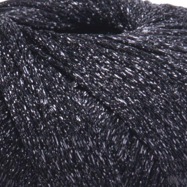 YarnArt Sparkle - Metallic Glitter Yarn for Crochet & Knitting, Amigurumi, Cardigans, Shawls, Bag Making, Soft Craft Yarn (1360) - color: 1360